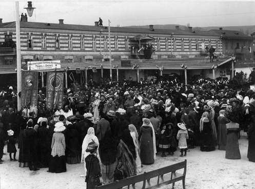 Открытие сельскохозяйственной выставки в Темир-Хан-Шуре. 1912 г.